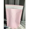 Beyaz Puantiyeli Hediye Paketi Gift Packet Hediye Torbası Bantlı 25x30 Cm - 2 Adet (Pembe)
