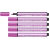 Trio Scribbi - Yaylı Keçe Uçlu Boya Kalemi - Pembe
