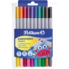 keçeli boya kalemi Colorella Twin, 1 set, 10-renkli