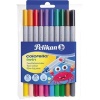 keçeli boya kalemi Colorella Twin, 1 set, 10-renkli