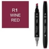 TWIN MARKER R1 WINE RED