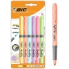 Intensity Highlighter Grip Pastel Marker Fosforlu Kalem 6lı Blister, Su Bazlı Mürekkep, 6 Pastel Renk, Kauçuk Tutaçlı