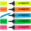 344 fosforlu kalem seti - sarı, turuncu, mavi, pembe, yeşil - 5 fosforlu kalem - 2-5 mm kesik uç