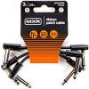 JIM DUNLOP Şerit Yama Kablosu 3 | 3-3 Paket, 1/4-İnç Dik Açı (3PDCPR03)