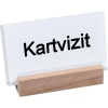 Ahşap Ağaç Kartvizitlik