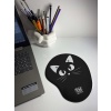 Shop - Siyah Beyaz Kedi Baskılı Bilek Destekli Mouse Pad