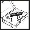 Professional Accessories 2608522364 Bosch Professional aksesuar için boş kutu (Pick and Click boş kutu için kullanım için, boyut M ve L
