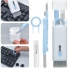 Klavye Temizleyici Fırça 7si 1 Arada Dizüstü Bilgisayar Temizleme Kiti Yükseltme Airpods 2/Pro Kulaklık için KeyCaps Çektirmeli Çok Fonksiyonlu Bilgisayar Temizleme Kiti Kamera Lensi Oyun Mekanik