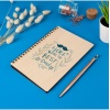En Iyi Babalara Hediye 8 Cm X 12 Cm Ölçülerinde Çizgisiz 48 Yaprak Ahşap Kapaklı Defter