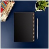 Shine Bright Tasarımlı 8 Cm X 12 Cm Ölçülerinde Çizgisiz 48 Yaprak Ahşap Kapaklı Defter