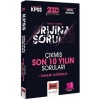 KPSS Eğitim Bilimleri Fasikül Fasikül Orjinal Son 10 Yılın Çıkmış Soruları ve Çözümleri Yargı Yayınları