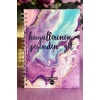 Hayallerinin Peşinden Git Tasarımlı Konuşan Ajanda Planlama Defteri Defter