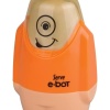 E-BOT SİLGİLİ KALEMTIRAŞ FOSFORLU TURUNCU 4LU SET