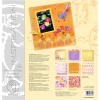70340001 - Premium Glitter Collection doğum günü, yakl. 30,5 x 30,5 cm, 6 yaprak kağıt, 1 kesim ve 1 yonga tahtası