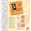 70340001 - Premium Glitter Collection doğum günü, yakl. 30,5 x 30,5 cm, 6 yaprak kağıt, 1 kesim ve 1 yonga tahtası