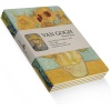 Flowers Series - A5, Van Gogh 4lü Defter Seti III, Çizgisiz, Toplam 256 Sayfa, Her biri 64 Sayfa, Tel Dikiş, Esnek Kapak, Oval Kenar, Tuval Doku, 60 gram, Sarı Krem Renk