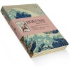 Mount Fuji Series I - A5, Hokusai 4lü Defter Seti I, Çizgisiz, Toplam 256 Sayfa, Her biri 64 Sayfa, Tel Dikiş, Esnek Kapak, Oval Kenar, Tuval Doku, 60 gram, Sarı Krem Renk