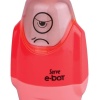 E-BOT SİLGİLİ KALEMTIRAŞ FOSFORLU KIRMIZI 4LU SET
