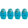 E-BOT SİLGİLİ KALEMTIRAŞ FOSFORLU MAVI 4LU SET