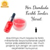 Kimya Kırmızı Mum Boyası 10 ml Homojen Karışım Renk Seçenekleri İle Hobi Boyası Pigment