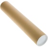 5 ADET Postüp Kapaklı Silindir Kutu Karton Rulo Gönderi Poster Afiş Harita Tüpü Gönderi Kutuları 5 Cm X 50 Cm
