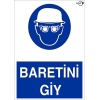 LR-IS230 Baretini Giy Uyarı İkaz Levhası
