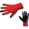 YAPI Polyester Örme Nitril Eldiven Çift, No 10, Kırmızı Siyah 12 ÇİFT
