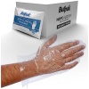 HDPE İş Temizlik Tek Kullanımlık Şeffaf Eldiven/Büyük Boy / 100 Adetlik 20 Paket - Koli