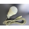 LAMBASI 3 MT LED Ampul USB Kamp Lambası Mini Kamp Feneri 5V Taşınabilir Asma Çadır Kablo Ampulleri Kamp Acil Durum Işığı Yürüyüş Acil Durum Işığı Balıkçılık Aydınlatma (5W)