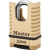 Lock, pirinç, asma kilit, ProSeries 2-1/4 inç genişliğinde kendi şifreli kilidinizi ayarlayın, 1177D, 15,3 cm x 7,5 cm x 3,5 cm