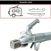 Lock 377EURDAT römork kilidi [üniversal römork kilidi] [hava koşullarına dayanıklı] - römorklar, karavanlar için hırsızlığa karşı koruma