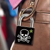 Lock Baskılı Asma Kilit 30 Mm, Siyah