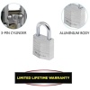 LOCK Küçük Asma Kilitler  [4lü Set] [Aynı kilit? end] 9120EURQNOP — sırt çantaları, bavul, bilgisayar çantaları ve daha fazlası için ideal