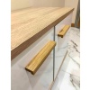 Çekmece Kulpu Montessori Ahşap Dolap Kulp Modern Mutfak Dolabı Kulbu Modelleri Rustik Mobilya Tasarım (9.6 cm)