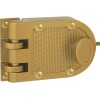Prime Line U9970 10cm - 0.8cm Brass Diecast Jimmy-Proof Deadlock