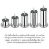 Baza Ayağı Koltuk Ayağı Kanepe Ayağı Civatalı 6 cm (ince diş) (8ADET)