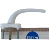 PVC Pencere Kolu Pimapen Kapı ve Pencelerle Uyumlu, Metal Sap, Beyaz