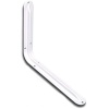 Raf Altı Raf Ayağı Konsol L Demir Beyaz 26,5 * 33,5 cm