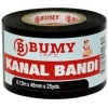 Pvc Kanal Bandı 48 Mm X 25 Yds - Siyah