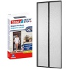 Kendinden kapanan mıknatıslı perde, balkon ve teras kapıları için mıknatıslı, delmeden kolay montaj için, 2,1 m x 0,9 m