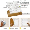 Kendinden Yapışkanlı Metro Karo Desenli PVC Karo 30x30 cm (11 Adet / 1 m²)