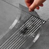 Çok Amaçlı Gider Süzgeci ve Sineklik Tamir Kiti Saç süzgeci duş 12CM x 4M gider saç tutucu tek kullanımlık duş gideri fileli gider süzgeci plastik spatula