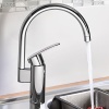 W Cosmopolitan QuickFix Eviye Bataryası |0°/150°/360° Dönüş Açısı | Krom | 32449001