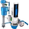 HYR460 Hydroright HyrdroRight Evrensel Su Tasarruflu Tuvalet Tamir Takımı, Çift Yıkama Valfi, Push Btton Kolu, Beyaz