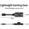 Plus PX-GS3 Plextone GS3 Mark II Sanal Gaming 7.1 Kanal USB Ses Kartı, Gaming Ses Kartı PUBG ve Lol Ses Efektleri Dahil, Mikrofon ve 3.5mm Çift Kulaklık Ses Jakı Stereo Ses Kartı Dönüştürücü
