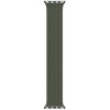 Apple Watch SE 44mm için Kordon, (Large Size, 160mm) Knitted Fabric Single Loop Koyu Yeşil [Watch SE 44mm ile Uyumlu Kordon - Koyu Yeşil]