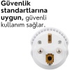 LED Amerikan Fişi İngiliz Fişi Ve Avustralya Fişi Dönüştürücü Adaptör 16A 250V Seyahat Tipi Universal Çevirici Priz Kompakt Tasarım (1 Adet)