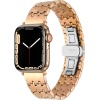 Apple İle Uyumlu Watch 42mm KRD-86 Metal Kordon Rose Gold