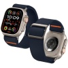 Apple Watch 49mm Ultra 2/1-46mm Seri 10-45mm Seri 9/8/7-44mm Seri SE2/SE/6/5/4 Kordon Kayış Band Lite Fit Ultra Navy - AMP05984