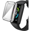 Huawei Honor Band 9 için Kılıf 360 Full Round Soft Silicone Şeffaf [Honor Band 9 ile Uyumlu Kılıf - Şeffaf]